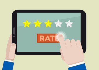 tablet rating three stars