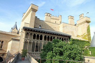 Fototapeta premium Castle Olite, State run hotel,Navarre,Spain