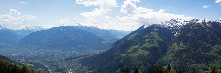 Fototapeta na wymiar Passeiertal, Südtirol, Italien