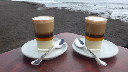 Dos Barraquitos am Meer, Teneriffa