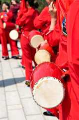 Fototapeta na wymiar China's waist drum