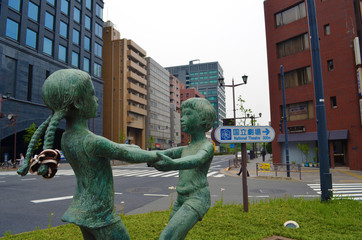 Obraz premium Danse à Tokyo