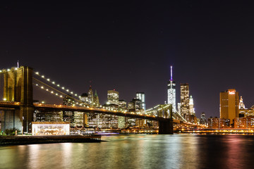 Fototapeta na wymiar The Brooklyn Bridge - New York City