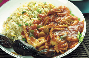 다양한 퓨전요리