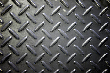 pattern ​​of dark stainless steel.