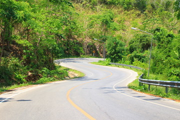 s-curve road