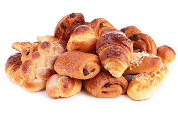 pastries isolated