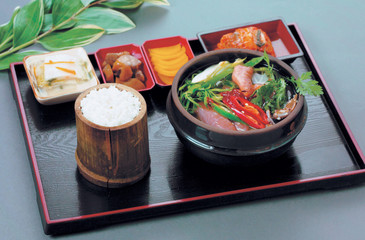 Fototapeta na wymiar 정갈한 일본요리