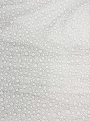 water drops and white marble texture. 