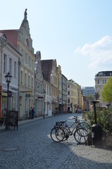 Obraz na płótnie Canvas Altmarkt in Cottbus