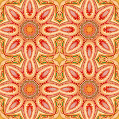 Seamless pattern, pastel paintings