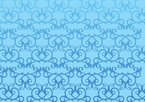 Retro decorative pattern wallpaper