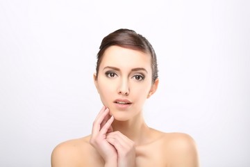 Naklejka premium beauty face