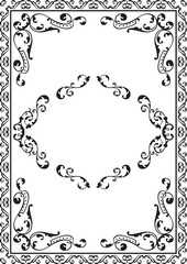 Ornate frame