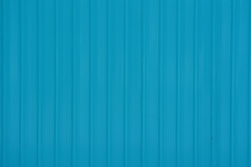Blue zinc wall for hide activity behind