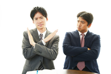 苦悩するビジネスマン