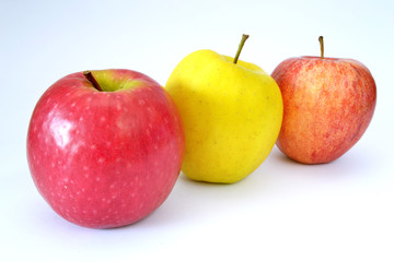 colorful apples