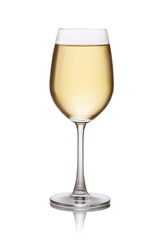 Glass of white wine