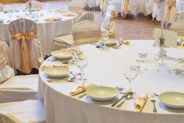 luxury wedding lunch table setting