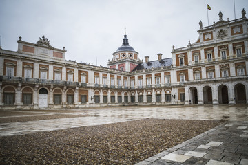 Obraz premium majestic palace of Aranjuez in Madrid, Spain