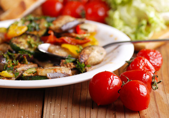 insalata di verdure grigliate