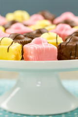 French Fondant Fancies, a type of Petit Four