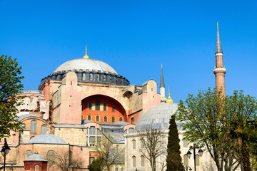 Sainte sophie à Istanboul - obrazy, fototapety, plakaty