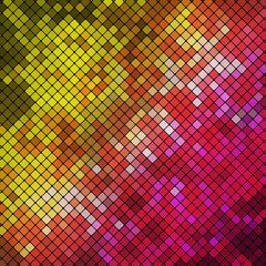 Abstract Geometrical Multicolored Background