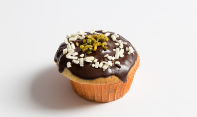 Muffins im Detail als Freisteller