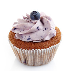 blueberry cupcake