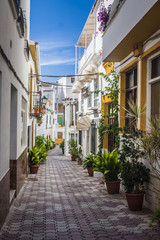 beautiful old city Marbella in Spain