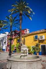 Fototapeta na wymiar beautiful old city Marbella in Spain