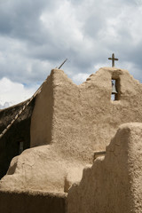Fototapeta na wymiar San Lorenzo de Picuris church in New Mexico