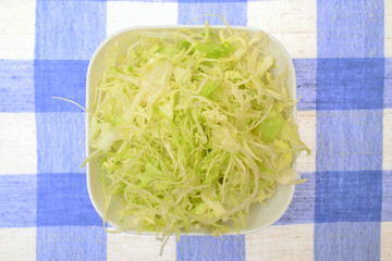Salad with cabbage