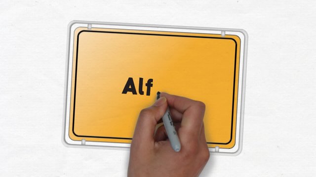 Alfeld Ortseingangsschild Ortsschild Ortseingang Stadt