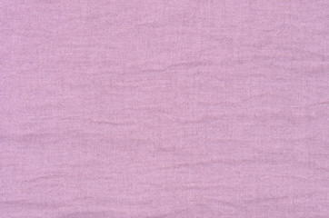 close up pink linen texture background