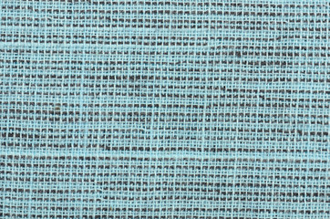 close up blue linen texture background