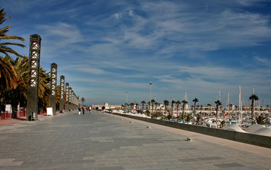 Barcelona marina