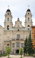 Fototapeta na wymiar Katedra Najświętszej Marii Panny w Mińsku. Białoruś