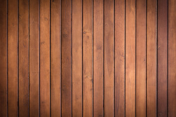 closed up of brown plank wood wall background