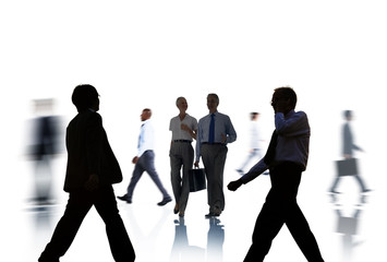 Fototapeta premium Business People Commuting