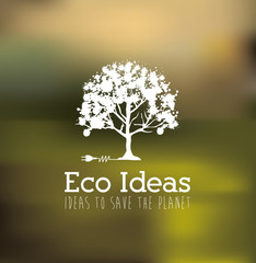 Obraz premium Ecology design