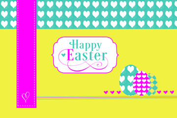Happy Easter Greeting Wallpaper