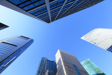 Fototapeta na wymiar Skyscraper at Shinjuku