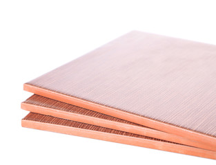 Ceramic tiles isolated on white