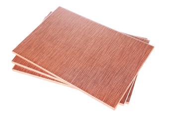 Ceramic tiles isolated on white