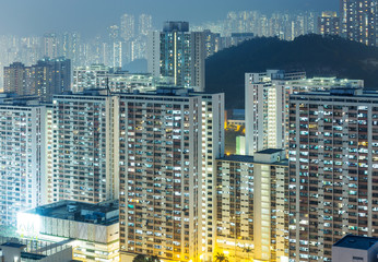 Fototapeta na wymiar Hong Kong Public Estate