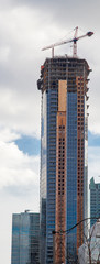 Fototapeta premium Building under construction, Toronto, Ontario, Canada
