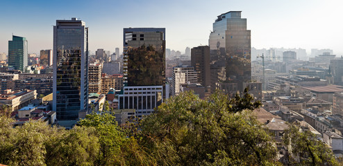City center viewed from Santa Lucia Hill (Cerro Santa Lucia), Sa