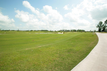 Obraz premium 골프장 풍경